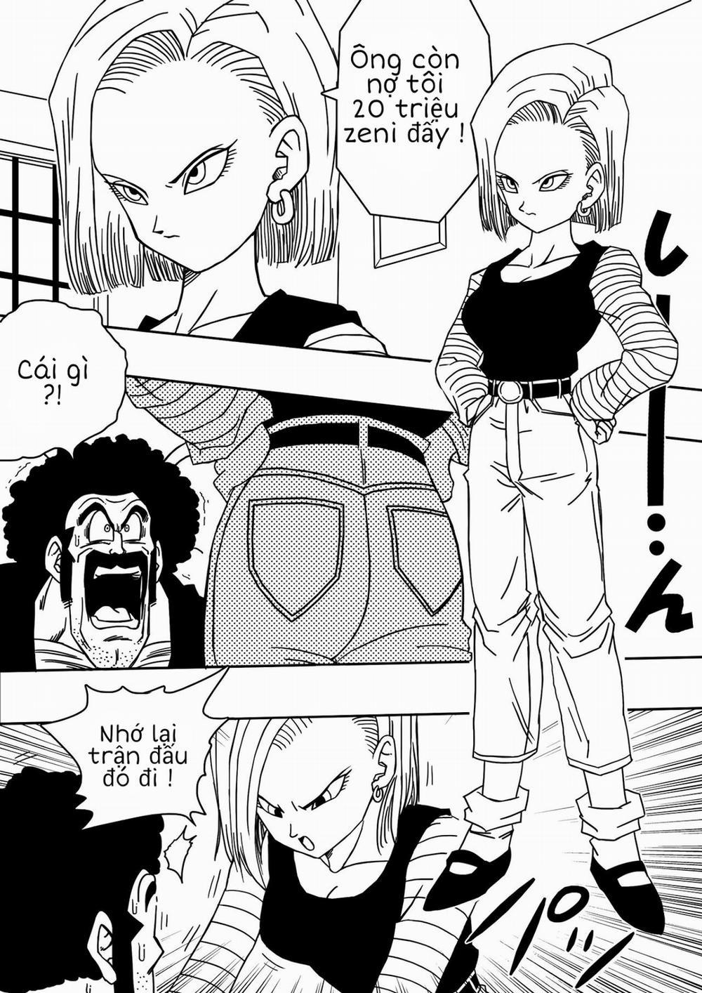 18-Gou to Mister Satan!! Seiteki Sentou! (Dragon Ball Z) Chương Oneshot Trang 3