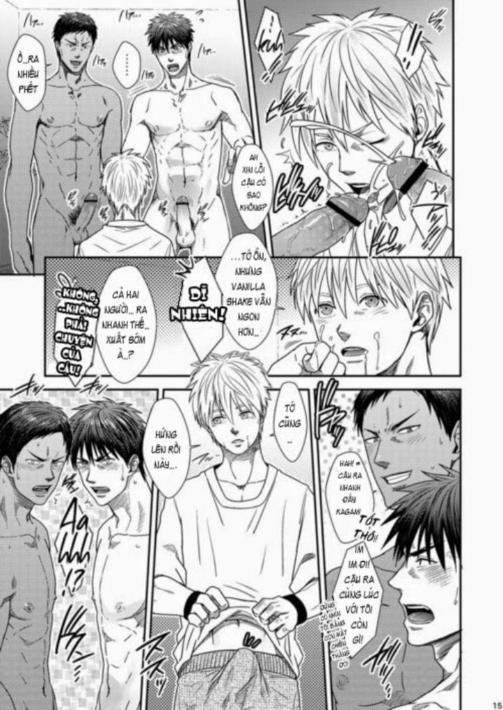 [18+] Kuroko No Basuke Dj – Vanilla Shake Chương 1 Trang 12