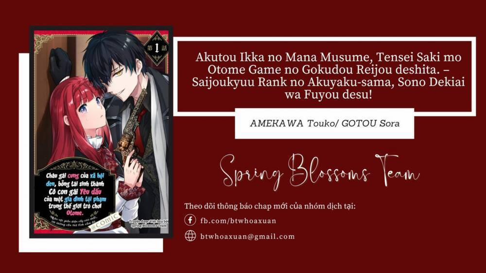 Akutou Ikka No Mana Musume, Tensei Saki Mo Otome Game No Gokudou Reijou Deshita. – Saijoukyuu Rank No Akuyaku-Sama, Sono Dekiai Wa Fuyou Desu! Chương 14 Trang 1