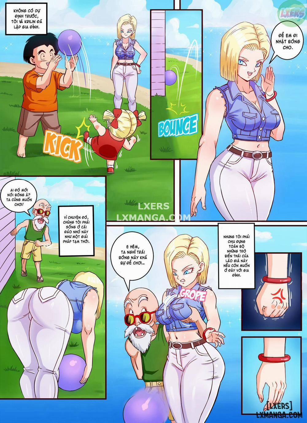 Android 18 and Master Roshi Chương Oneshot Trang 2