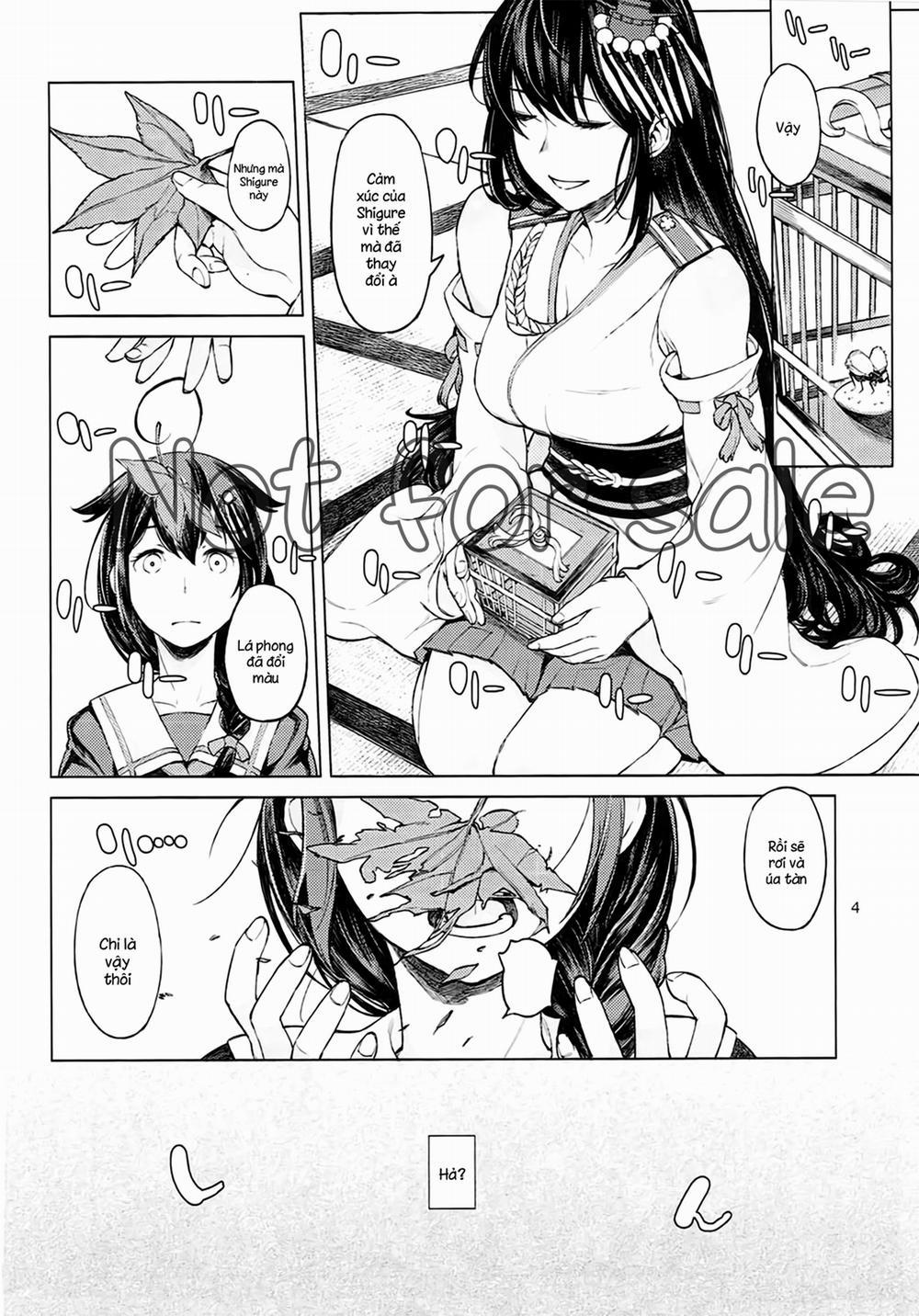 Chiisana Chinjufu no Yamashigure 2 (Kantai Collection) Chương Oneshot Trang 3