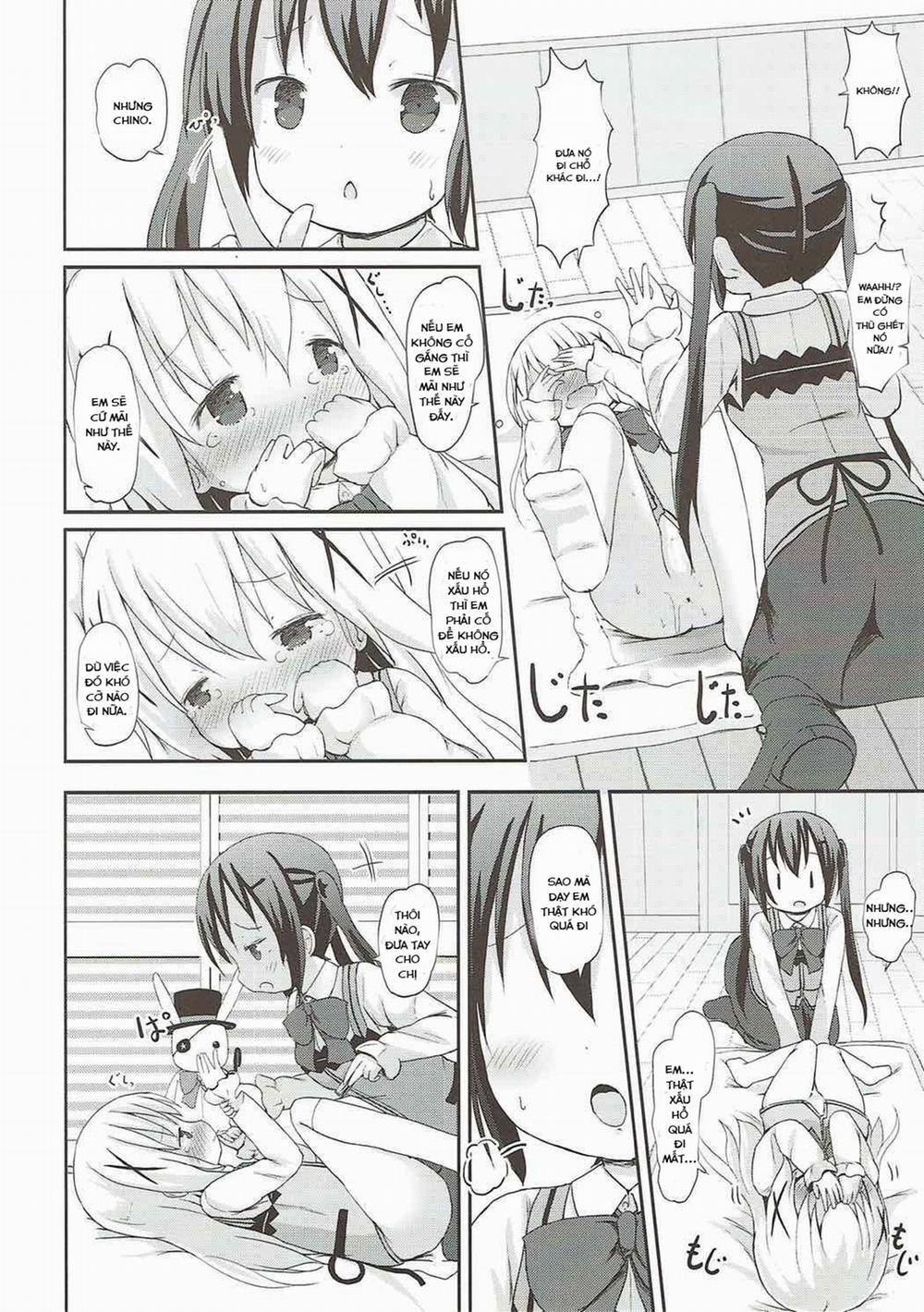 Chino-chan no Omata Check (Gochuumon wa Usagi desu ka?) Chương Oneshot Trang 17