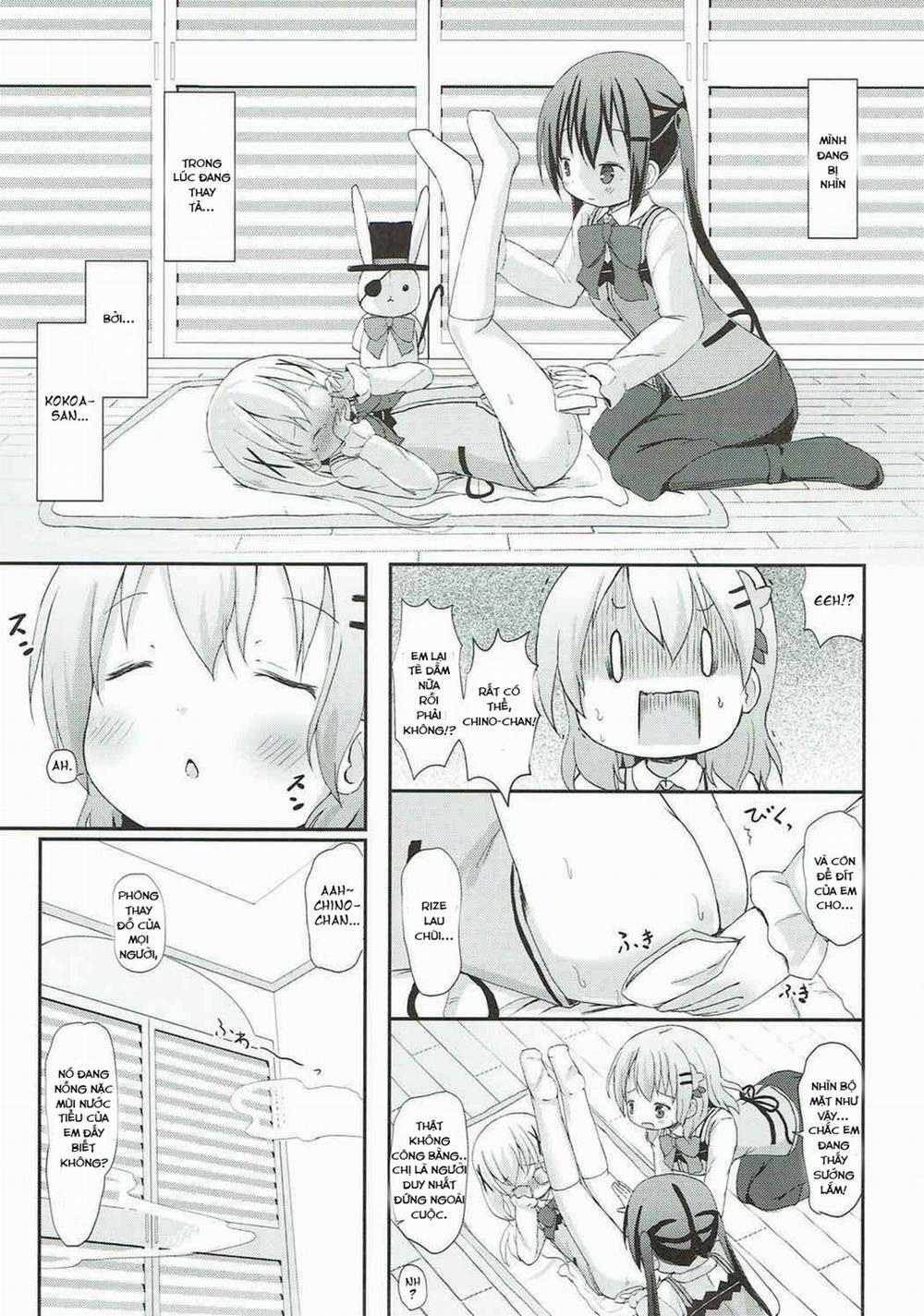 Chino-chan no Omata Check (Gochuumon wa Usagi desu ka?) Chương Oneshot Trang 20