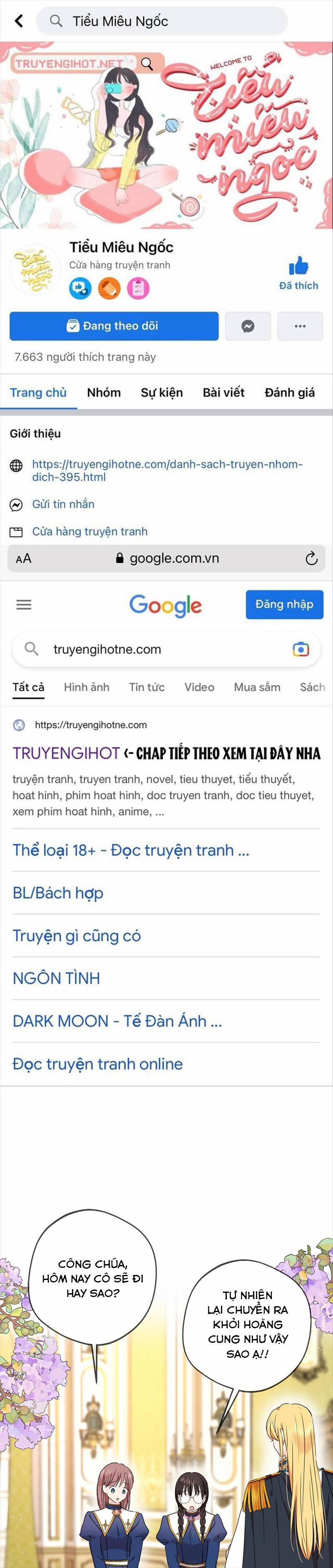 Công Chúa Ngoài Giá Thú Chương 55 Trang 1