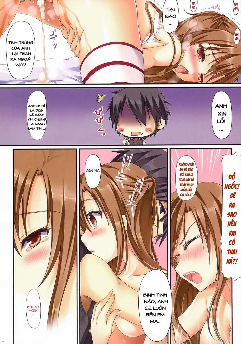 Cumming Inside Asuna 100% Raw (Sword Art Online) Chương 2 Trang 11