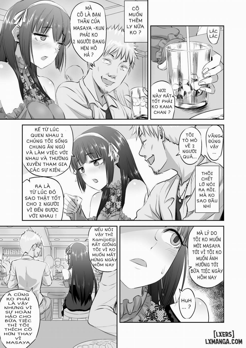 Doujin Sakka no Kanojo ga Kamieshi ni Netorareru Hanashi Chương OneShot Trang 8