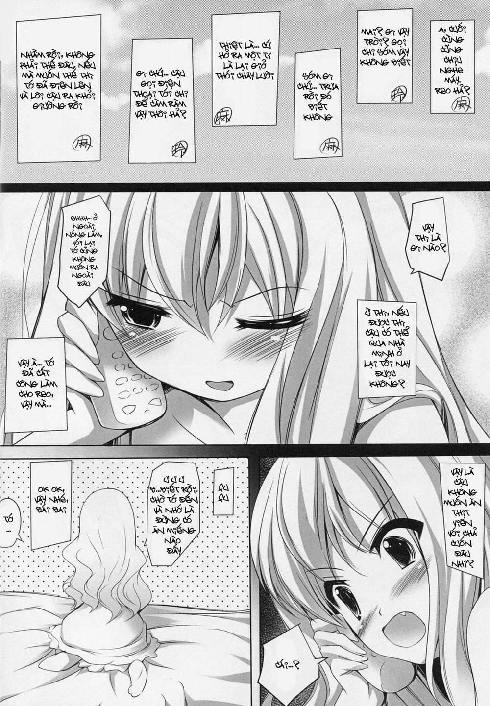 Doujinshi Hentai của Trang Sally Chương 0 Beloved Lover Sono Hanabira Ni Kuchizuke Wo Trang 6