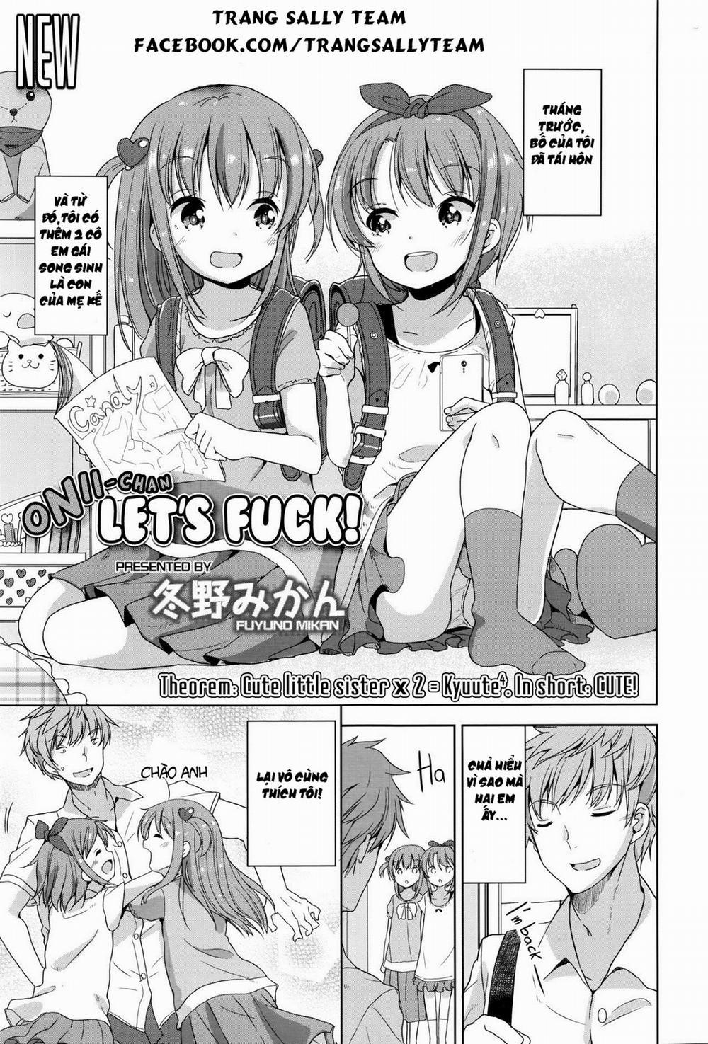 Doujinshi Hentai của Trang Sally Chương 0 Onii chan Ecchi Shiyou Trang 2