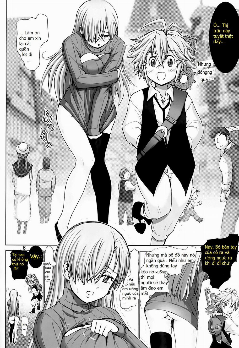 Elizabeth Ni Rei No Sweater Kisete Mita (Nanatsu no Taizai) Chương One shot Trang 5