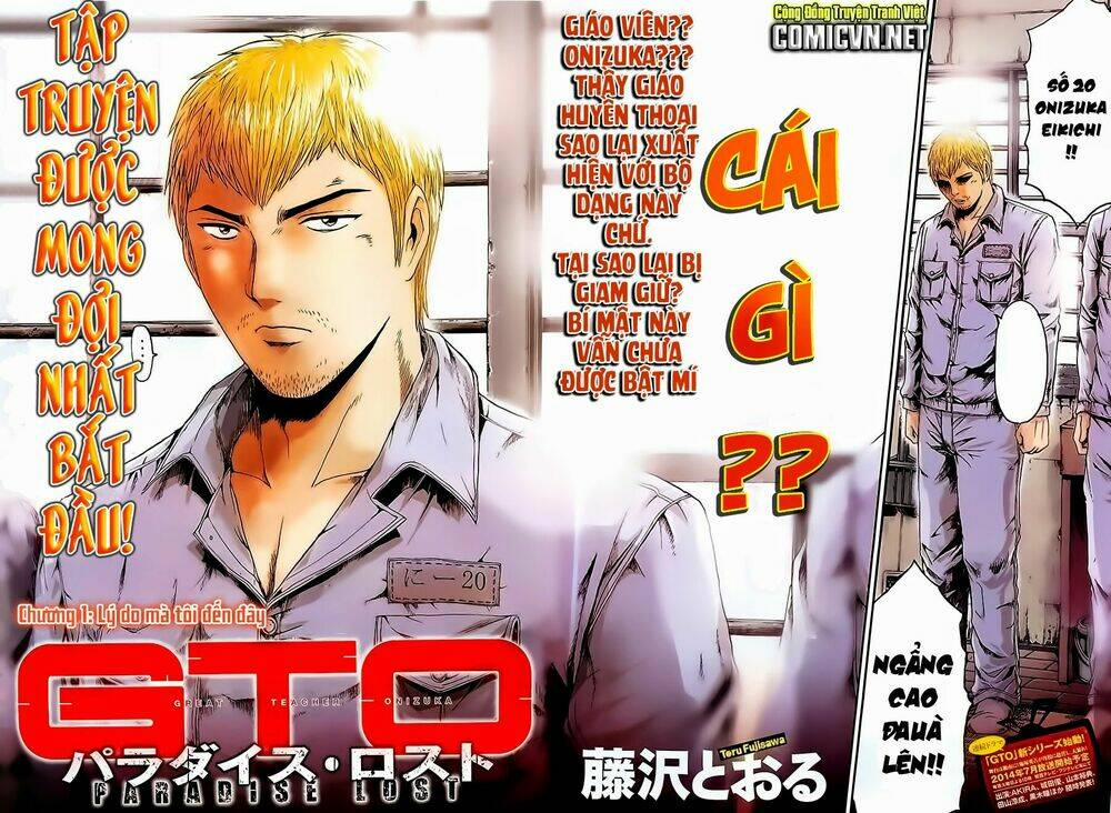 Great Teacher Onizuka : Paradise Lost Chương 1 Trang 2