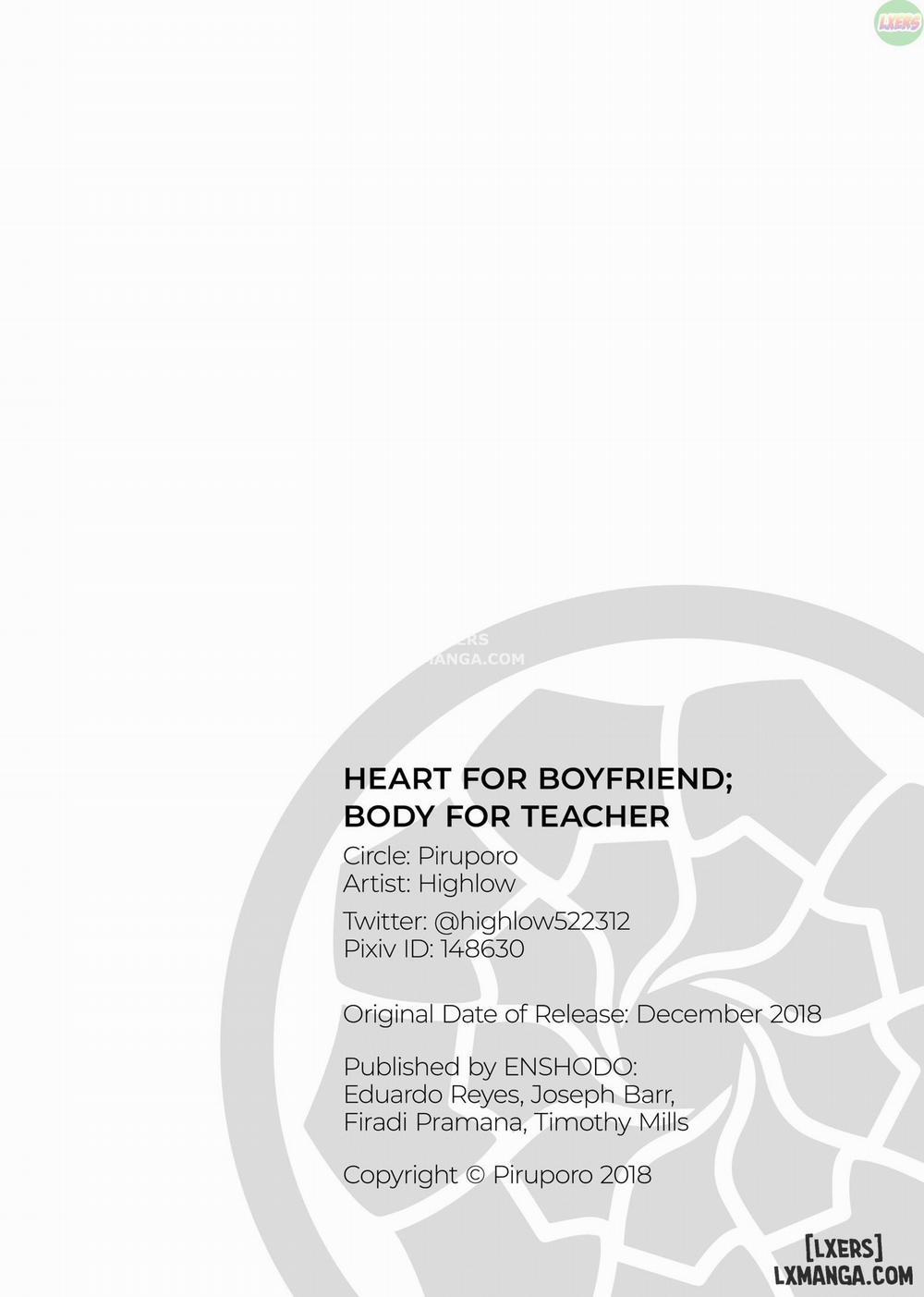 Heart for Boyfriend; Body for Teacher Chương Oneshot Trang 30