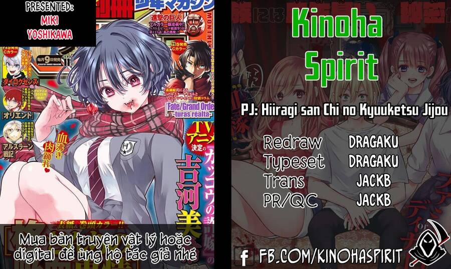 Hiiragi-San Chi No Kyuuketsu Jijou Chương 3 Trang 1