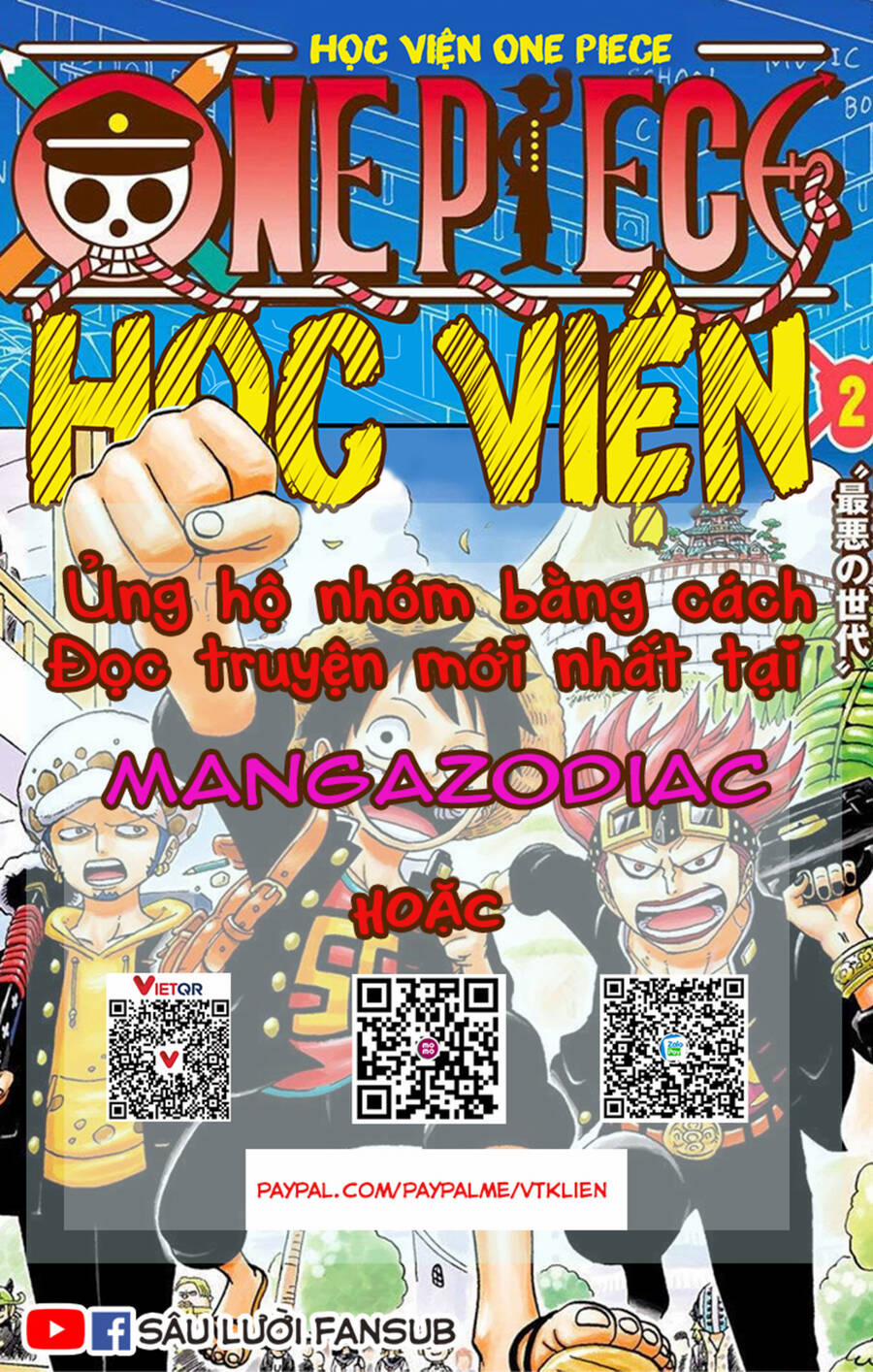 Học Viện One Piece Chương 7 Trang 1