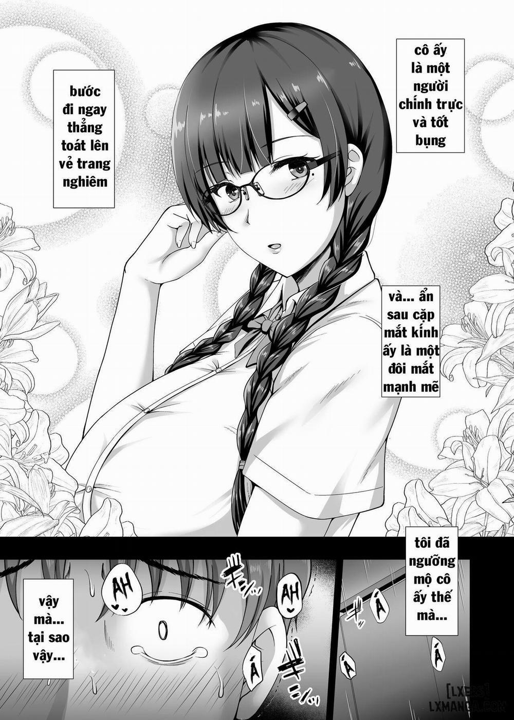 Kanojo ga Megane o Hazushita Wake ~Kataomoi no Kyonyuu Iinchou ga Yarichin Kareshi ni Somerareru made~ Chương Oneshot Trang 3