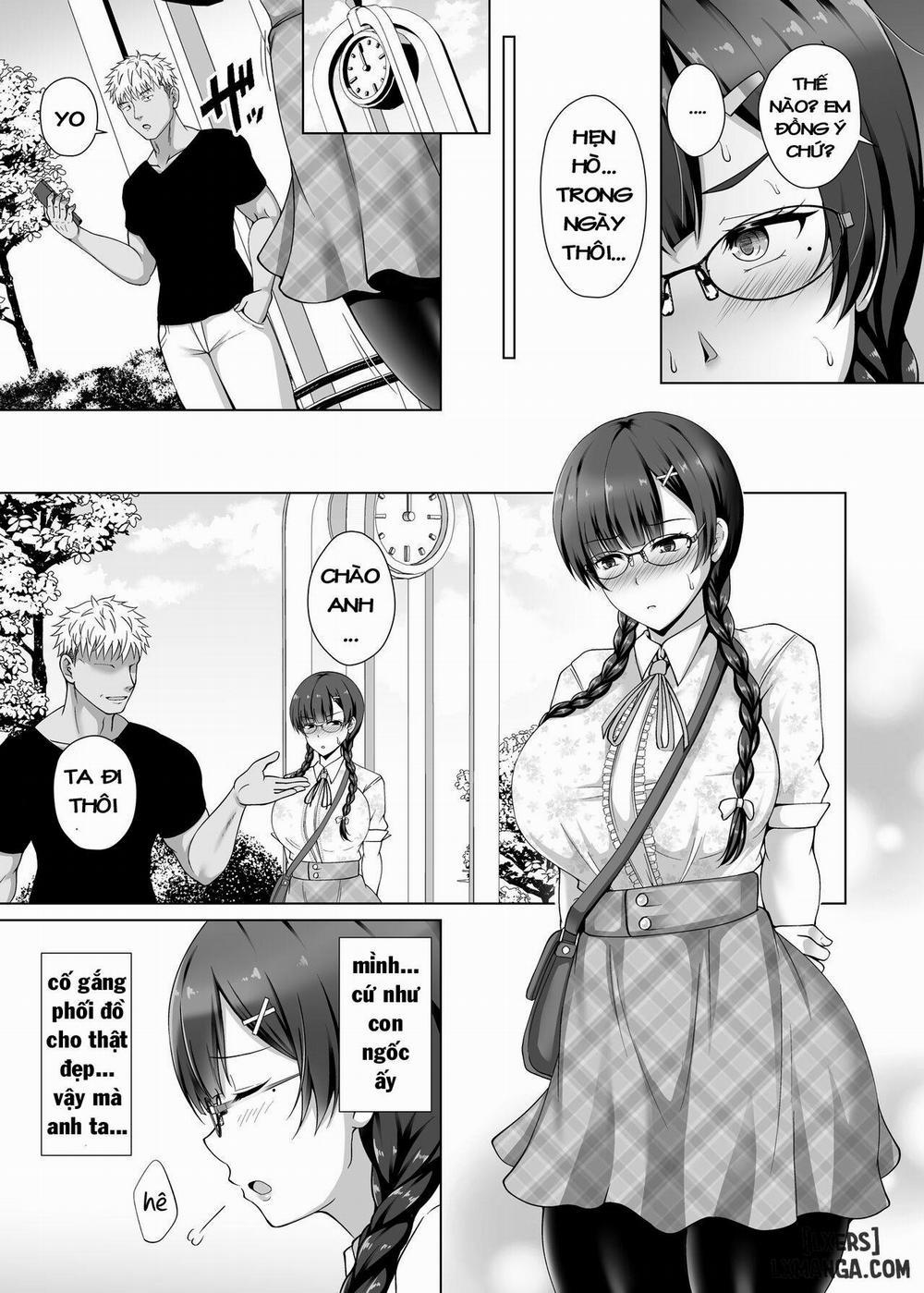 Kanojo ga Megane o Hazushita Wake ~Kataomoi no Kyonyuu Iinchou ga Yarichin Kareshi ni Somerareru made~ Chương Oneshot Trang 23