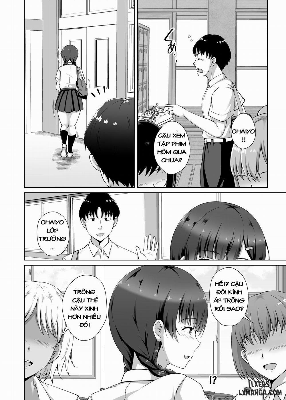 Kanojo ga Megane o Hazushita Wake ~Kataomoi no Kyonyuu Iinchou ga Yarichin Kareshi ni Somerareru made~ Chương Oneshot Trang 32