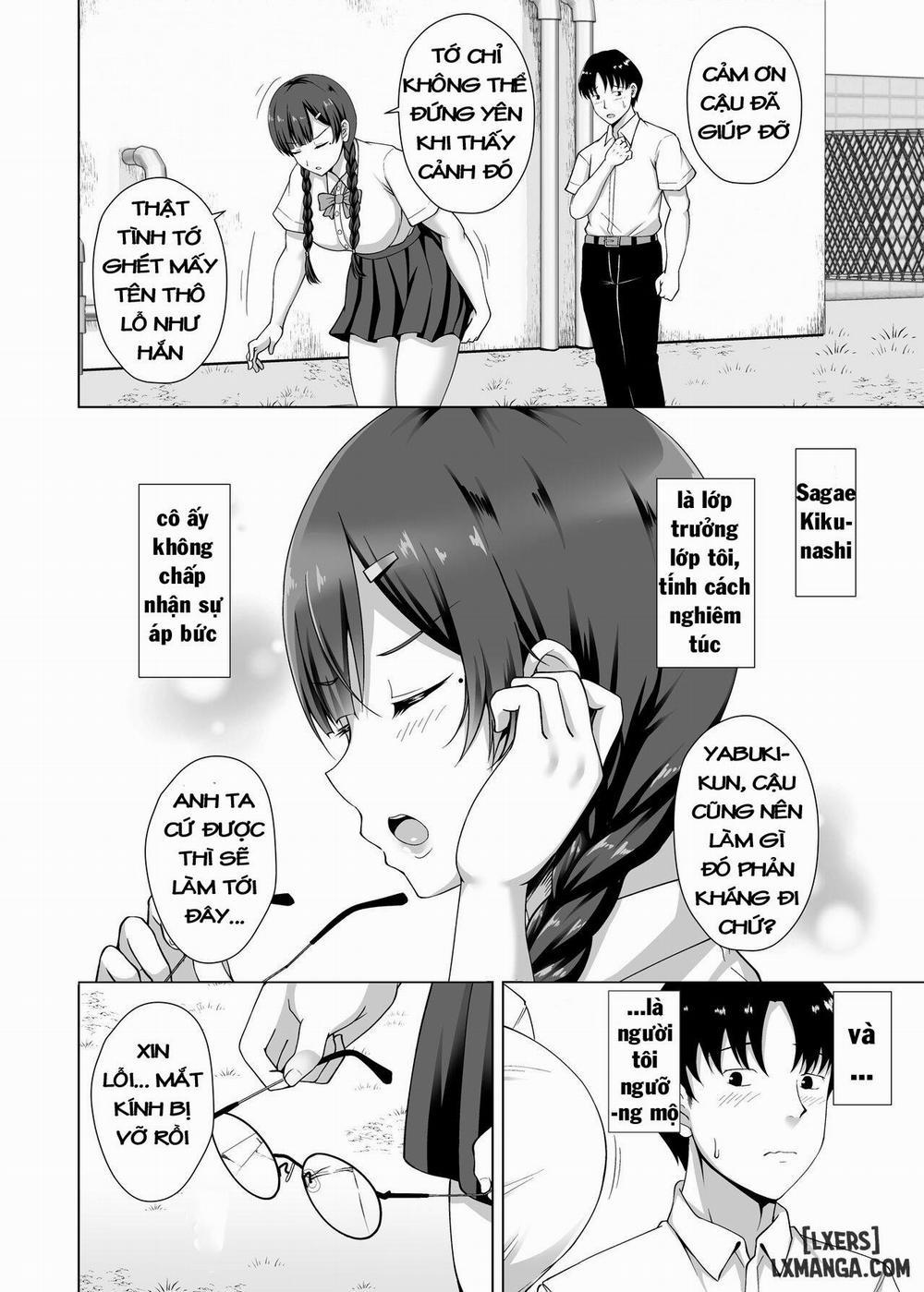 Kanojo ga Megane o Hazushita Wake ~Kataomoi no Kyonyuu Iinchou ga Yarichin Kareshi ni Somerareru made~ Chương Oneshot Trang 8