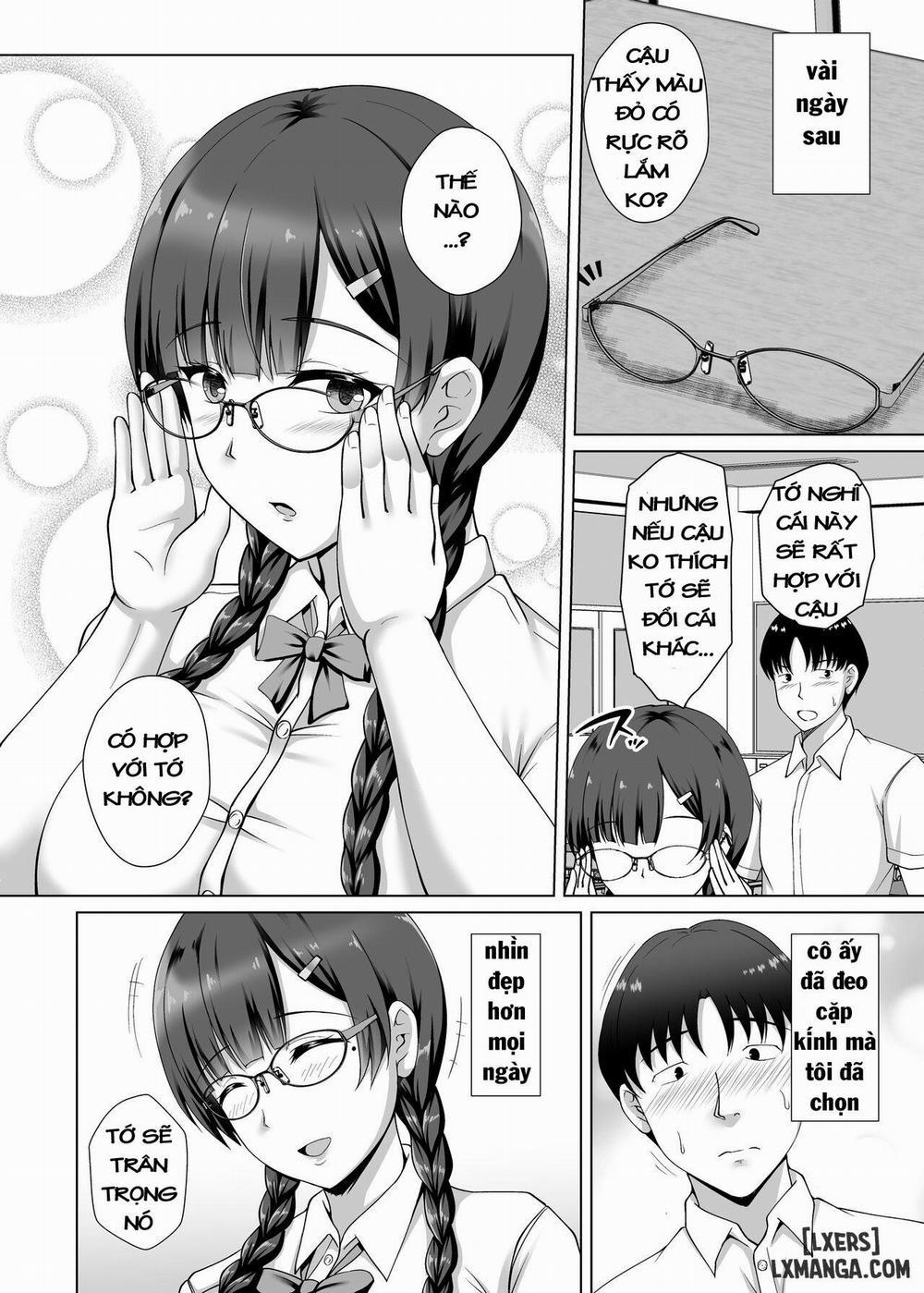 Kanojo ga Megane o Hazushita Wake ~Kataomoi no Kyonyuu Iinchou ga Yarichin Kareshi ni Somerareru made~ Chương Oneshot Trang 10