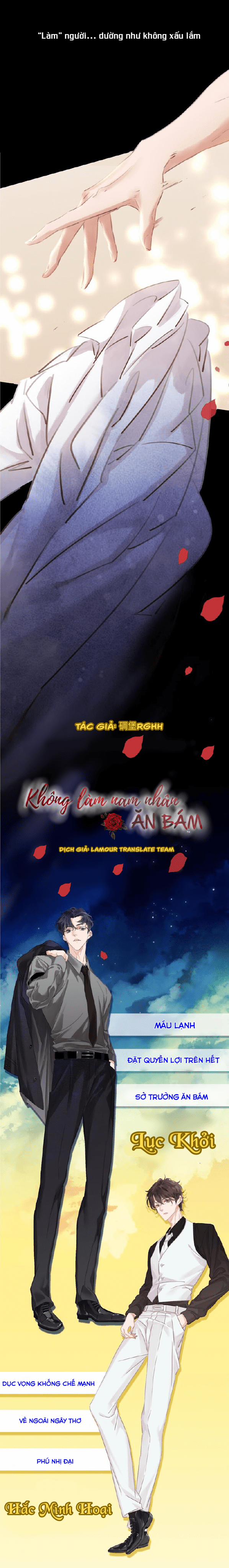 Không làm nam nhân ăn bám Chương 0 Trang 6