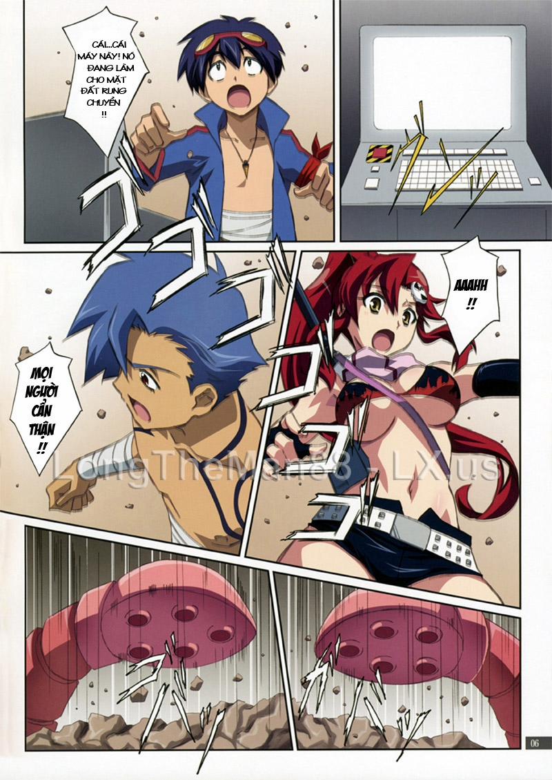 Kibun ha Yokoso (Tengen Toppa Gurren Lagann) Chương Oneshot Full Color Trang 6