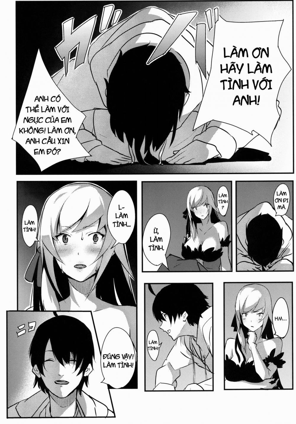 KISS x SHOT (Bakemonogatari) Chương Oneshot Trang 6