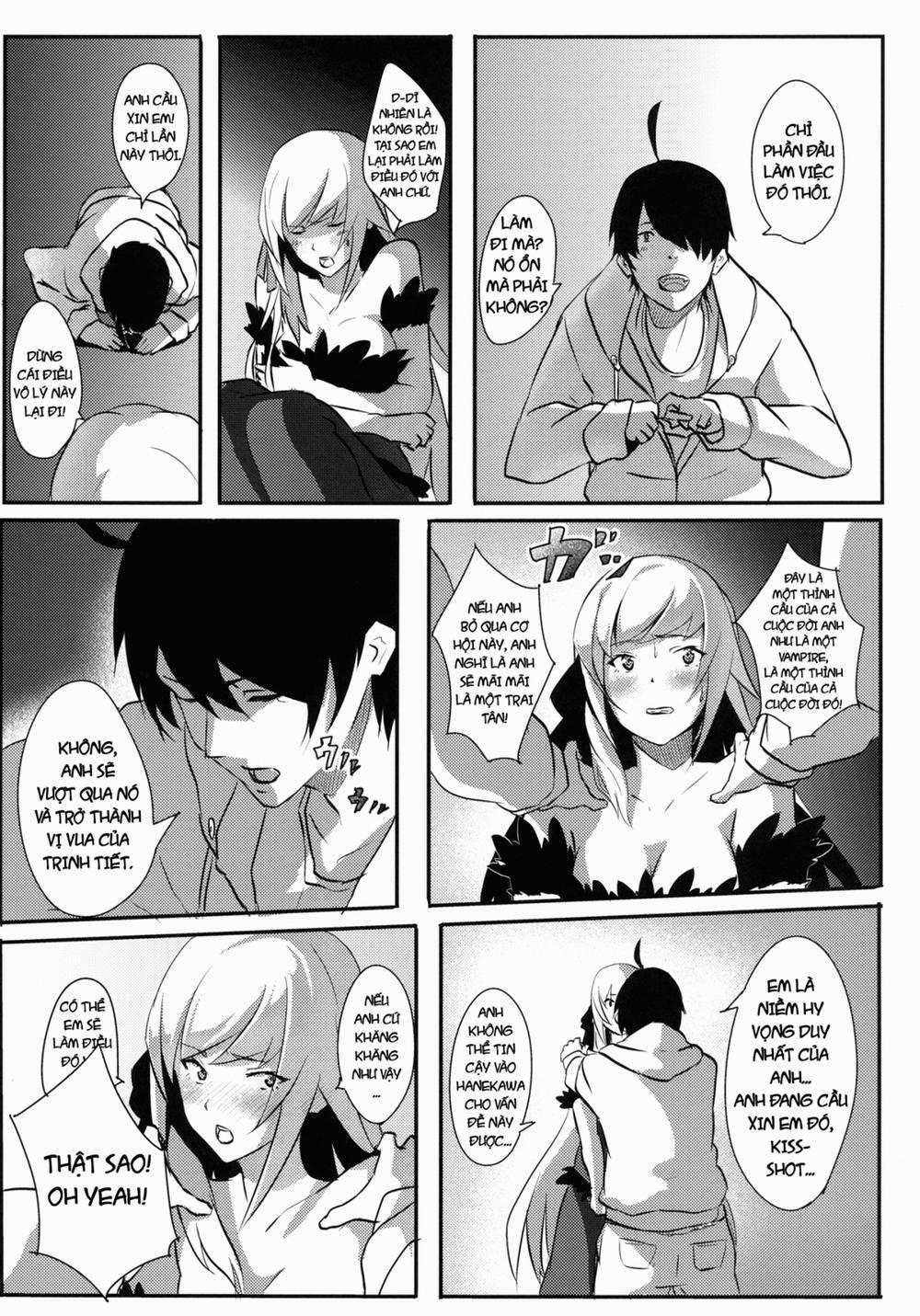 KISS x SHOT (Bakemonogatari) Chương Oneshot Trang 7