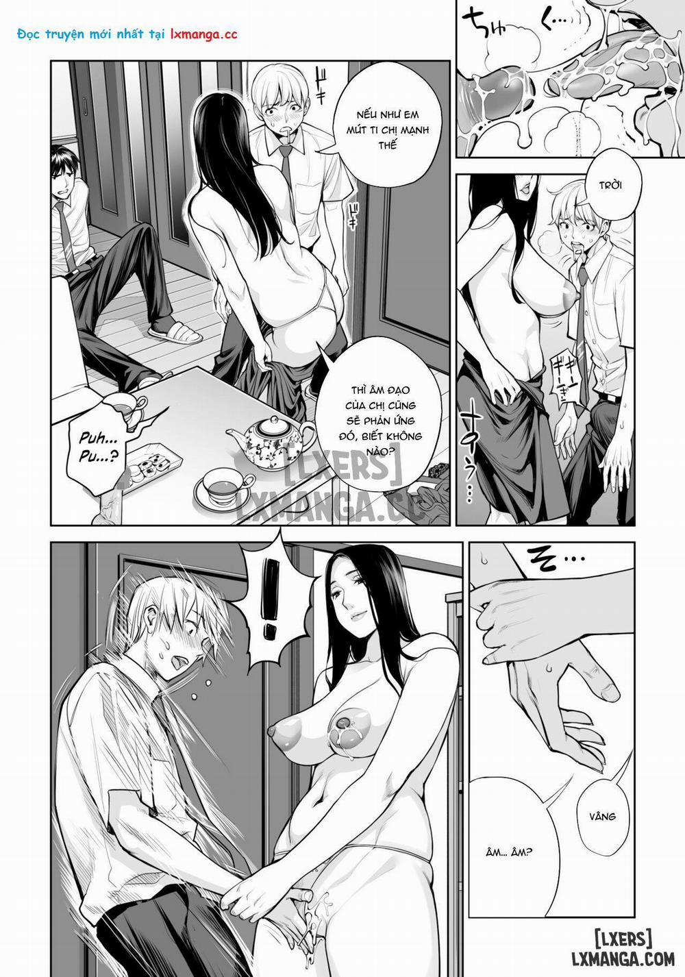 Kurokami Onna no Fudeoroshi ~Himitsu no Heya de Nakadashi Sasete Ageru wa~ Chương Oneshot Trang 45