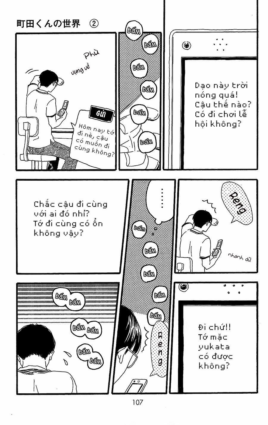 Machida-Kun No Sekai Chương 7 Trang 17