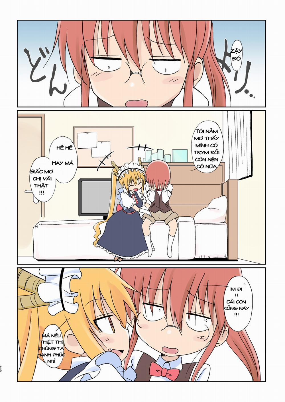 Magejun 40 (Kobayashi-San-Chi No Maid Dragon) Chương Oneshot Full Color Trang 19