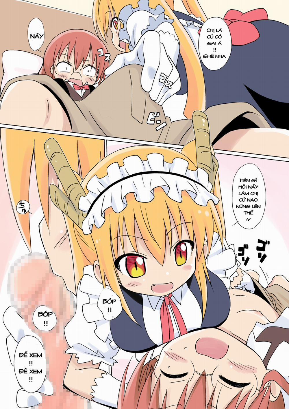 Magejun 40 (Kobayashi-San-Chi No Maid Dragon) Chương Oneshot Full Color Trang 6