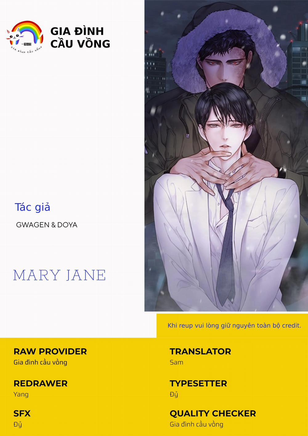 Mary Jane Chương 1 Trang 1