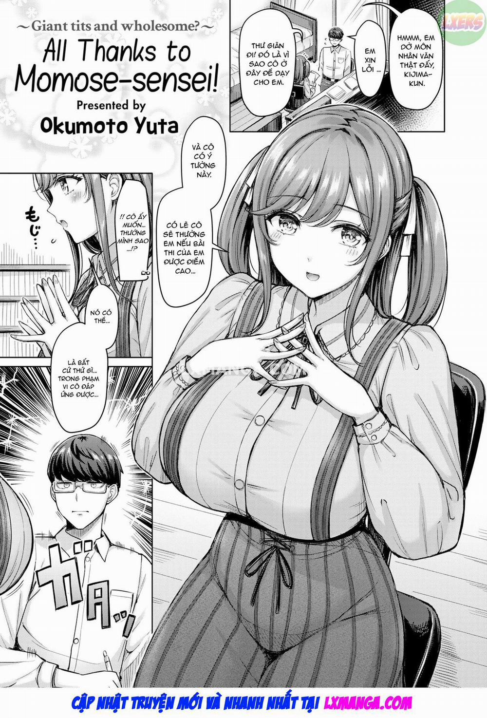 Momose Sensei no Okagedesu! Chương Oneshot Trang 2