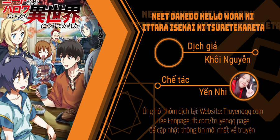 Neet Dakedo Hello Work Ni Ittara Isekai Ni Tsuretekareta Chương 32 5 Trang 1