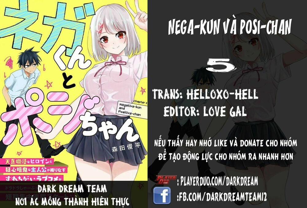 Nega-Kun Và Posi-Chan Chương 5 Trang 1