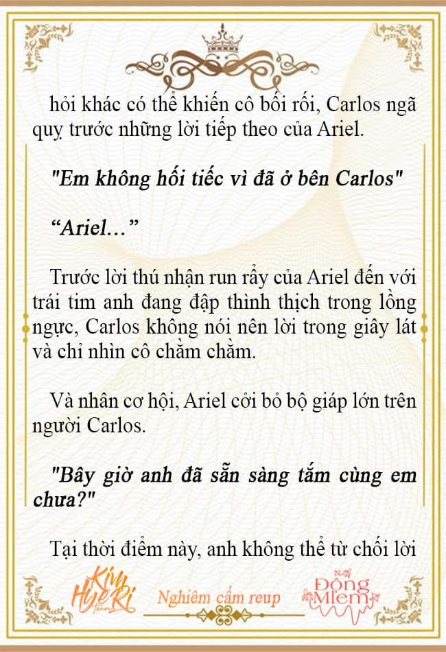 [Novel 18+] Ariel, Thánh Nữ Dâm Đãng Chương 58 Trang 19