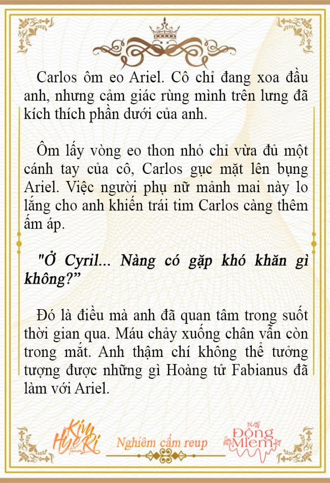 [Novel 18+] Ariel, Thánh Nữ Dâm Đãng Chương 58 Trang 8