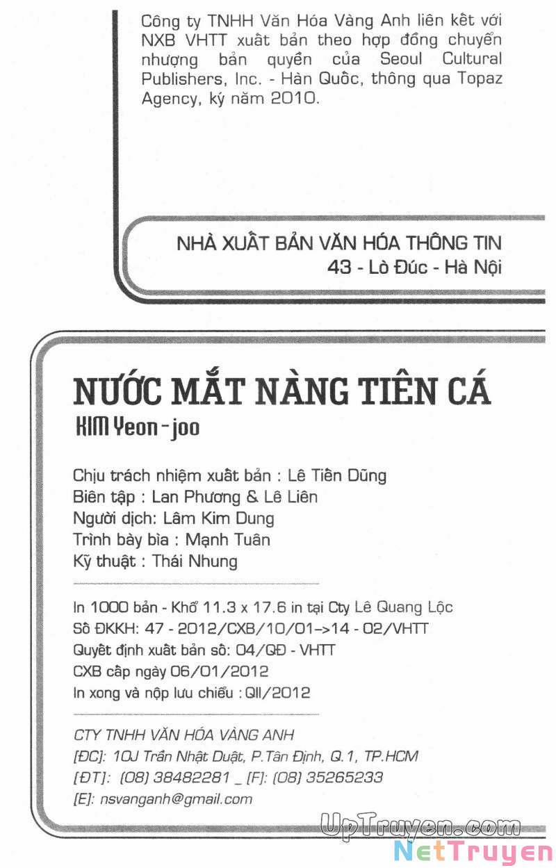 Nước Mắt Nàng Tiên Cá Chương 10 Trang 2