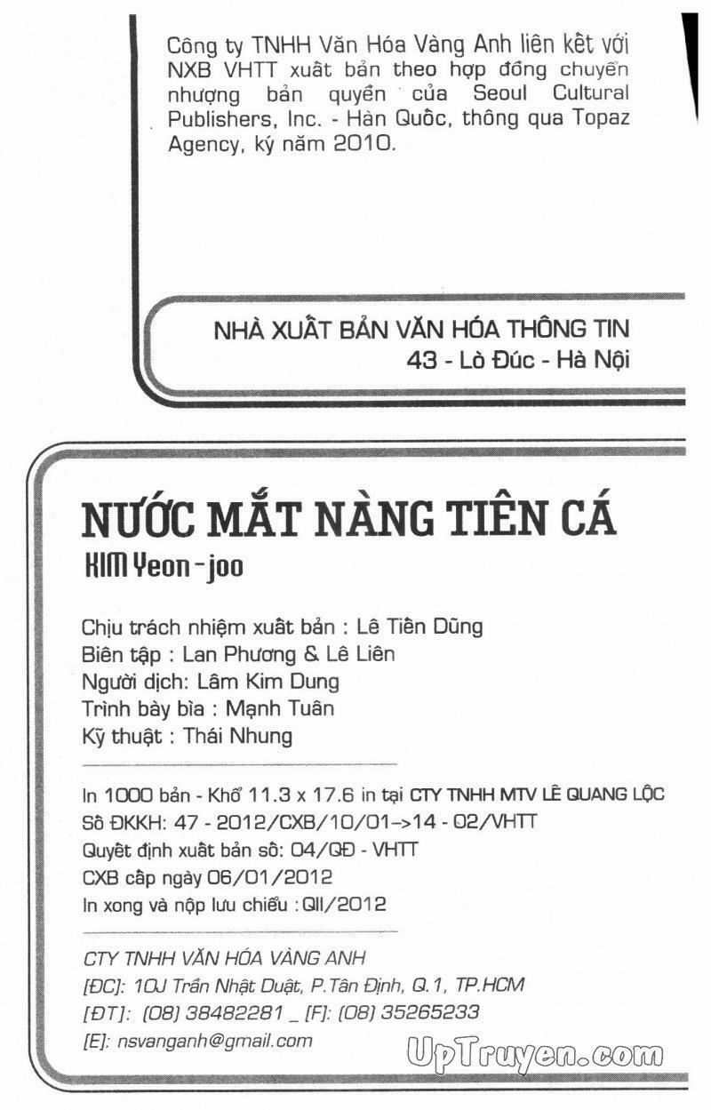 Nước Mắt Nàng Tiên Cá Chương 8 Trang 2