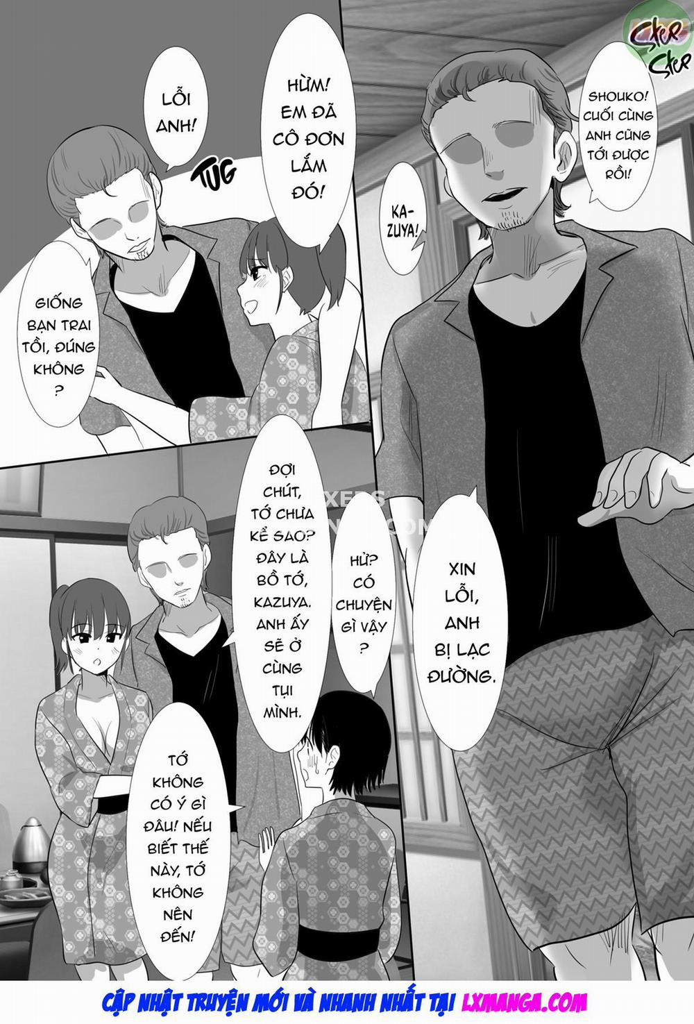 Onsen Ryokou ni Itta Kyonyuu Kanojo ga Yuujin no Yarichin Kareshi ni Pakorareta Kamoshirenai Chương 1 Trang 11