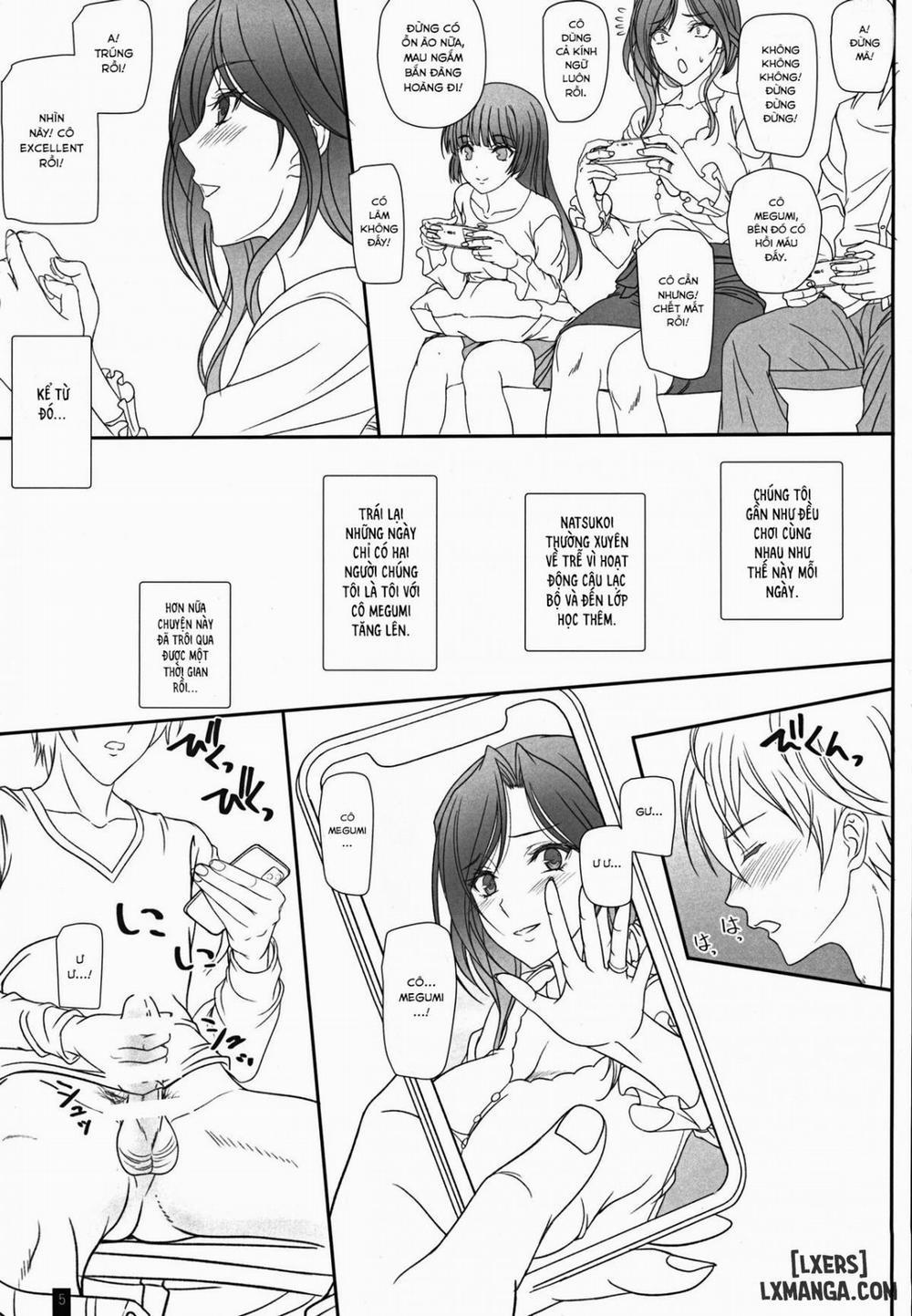 Otonari-san to no Love Love Ecchi Hitozuma Megumi-san Chương Oneshot Trang 4