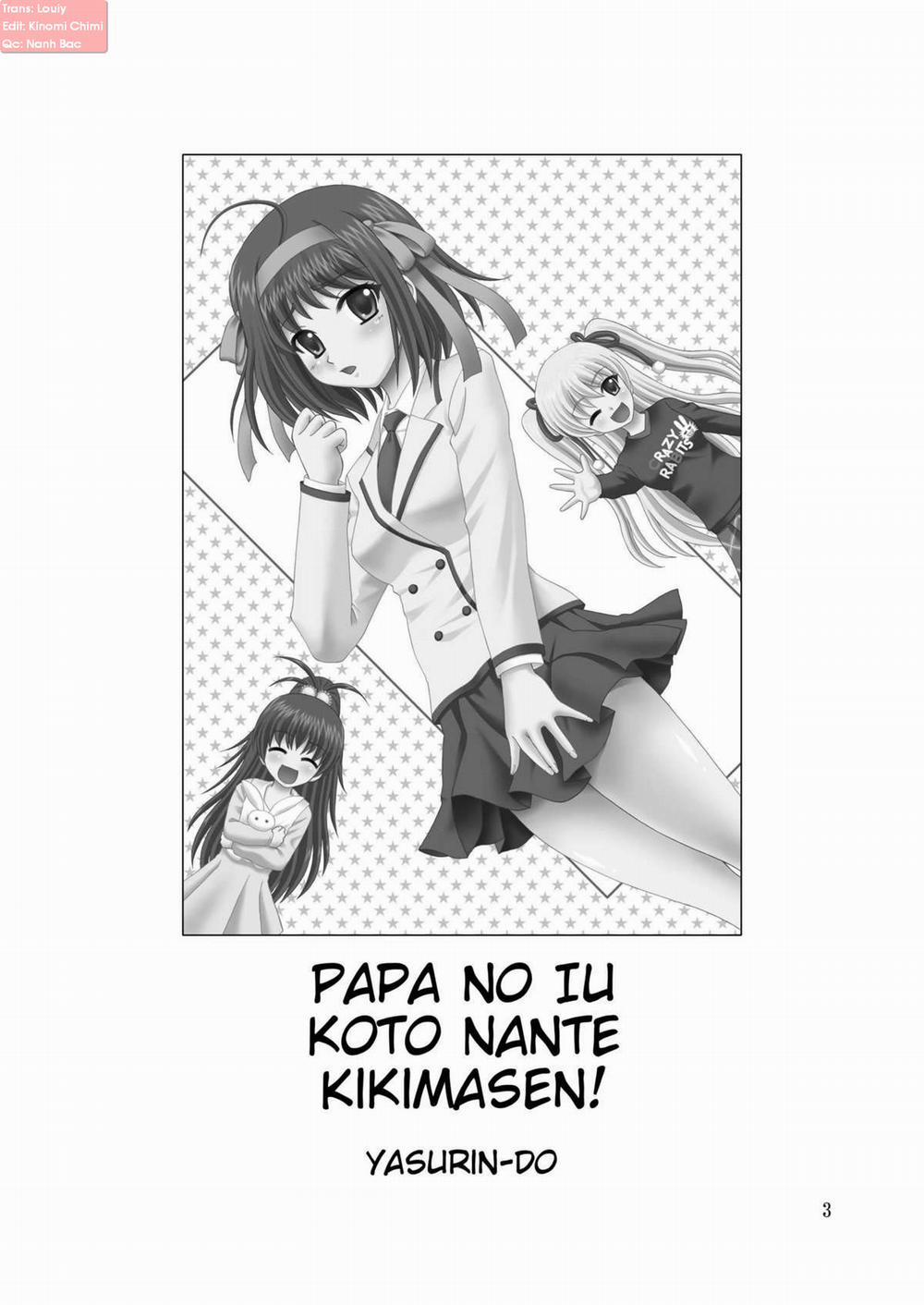 Papa no Iu Koto Nante Kikimasen! (Papa No Iu Koto Wo Kikinasai) Chương 1 Trang 4