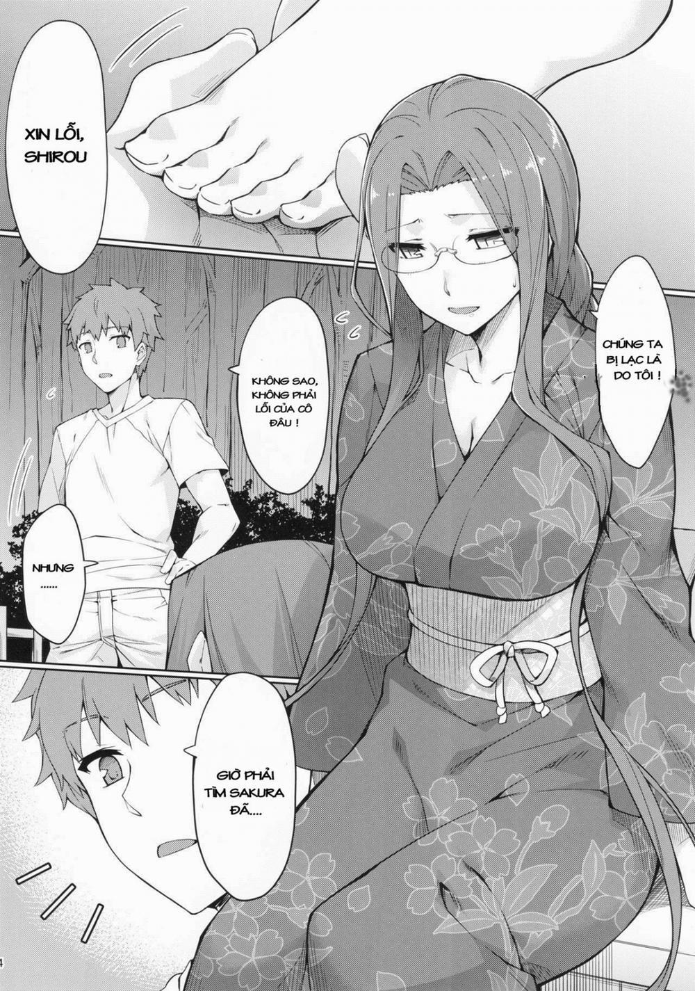 Rider-San To Natsumatsuri.(Fate Stay Night) Chương Oneshot Trang 6