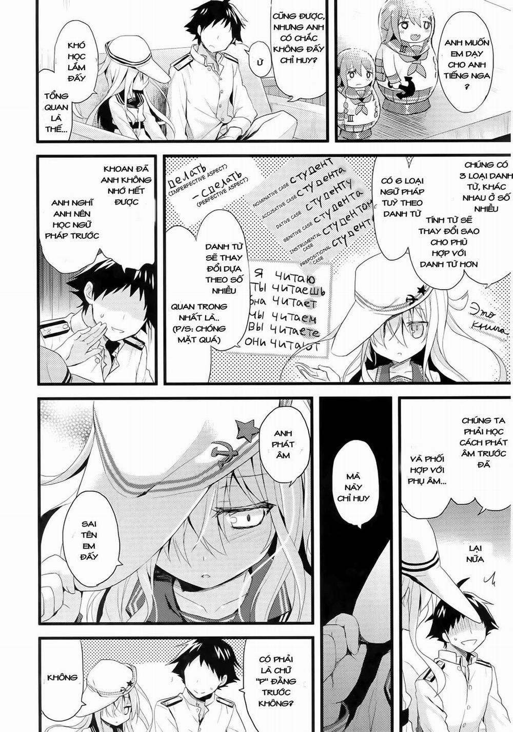 Russia-go Class no Rettou-sei (Kantai Collection) Chương Oneshot Trang 6