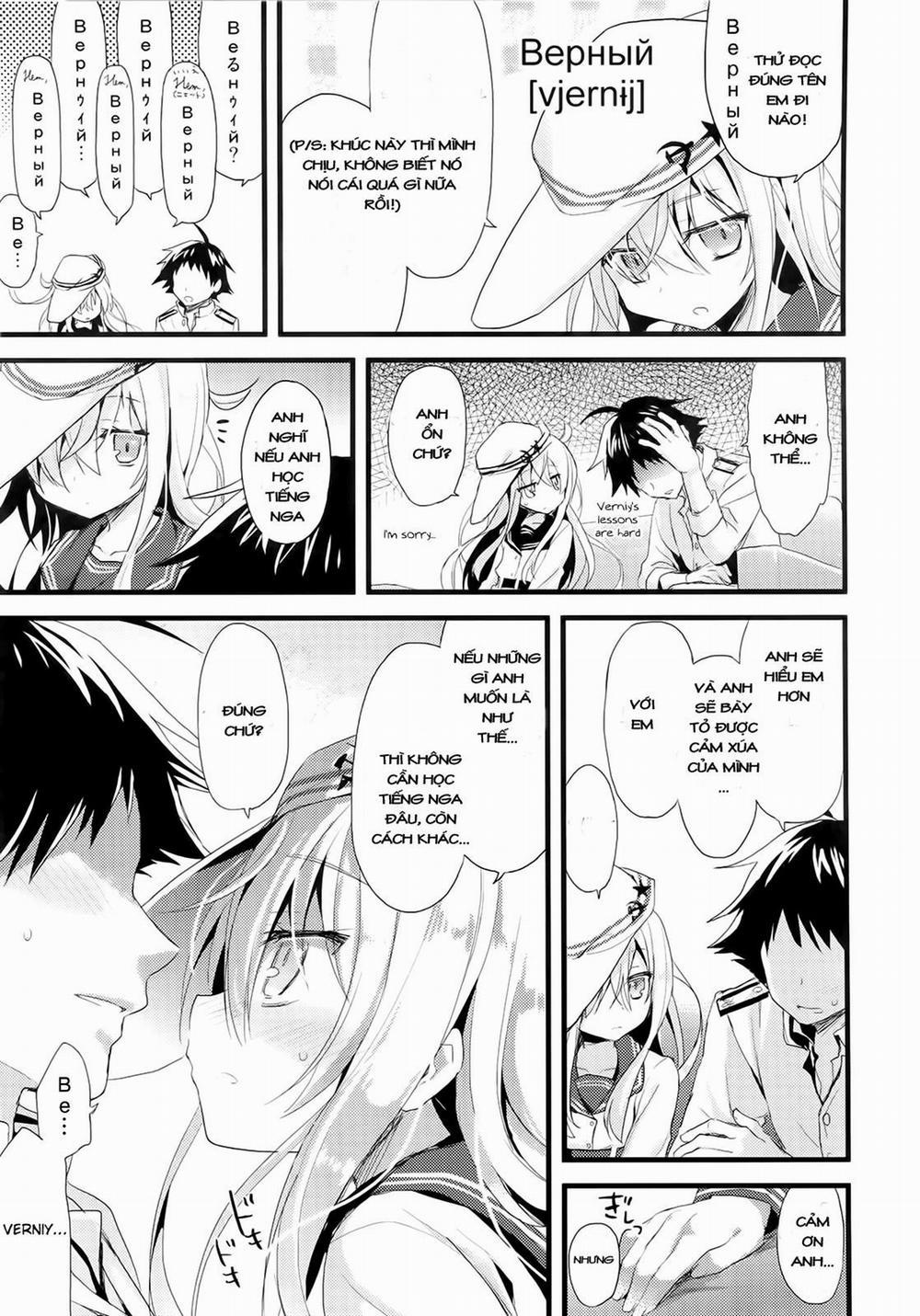 Russia-go Class no Rettou-sei (Kantai Collection) Chương Oneshot Trang 7