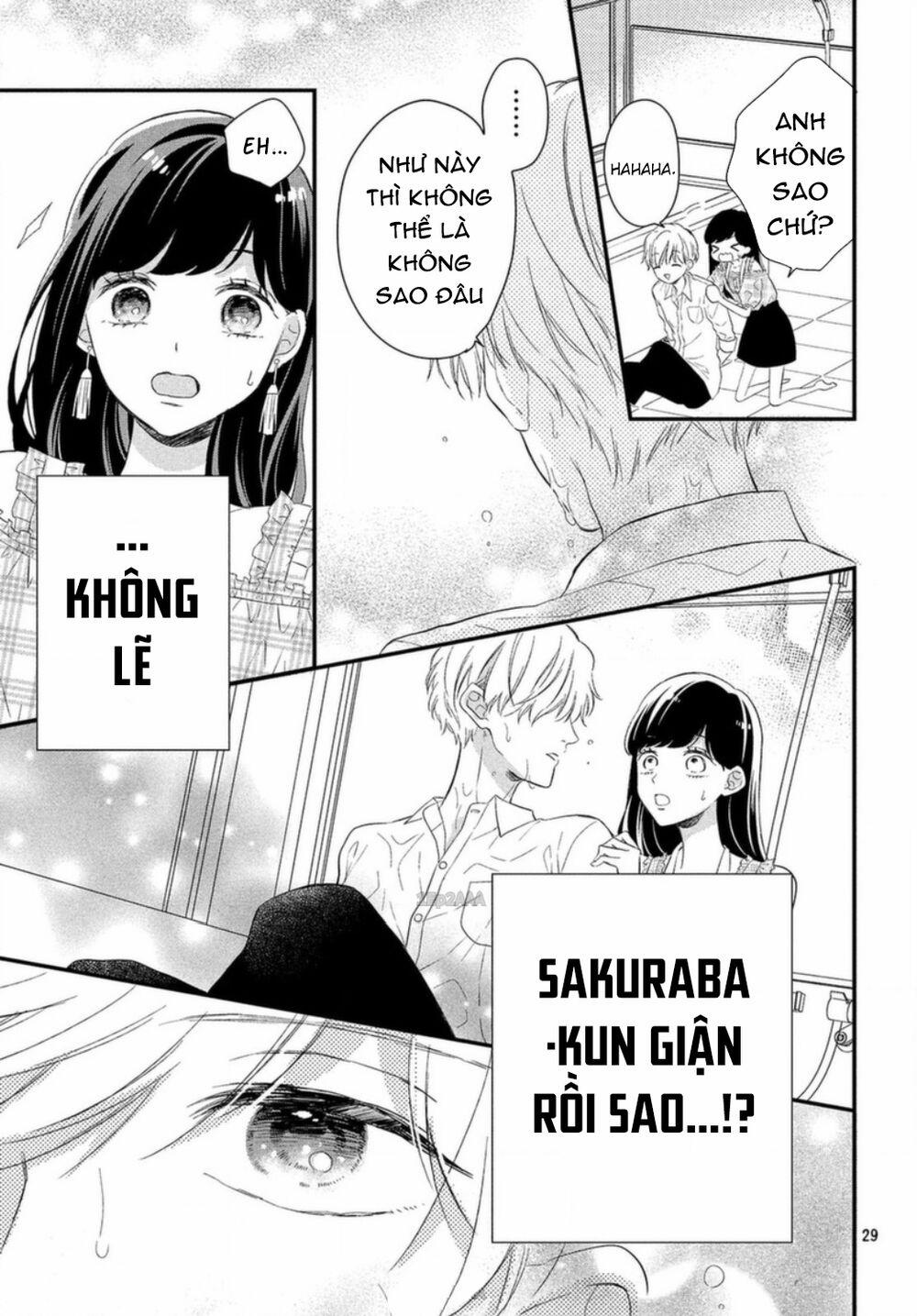 Sakuraba-San Wa Tomaranai! Chương 5 Trang 34