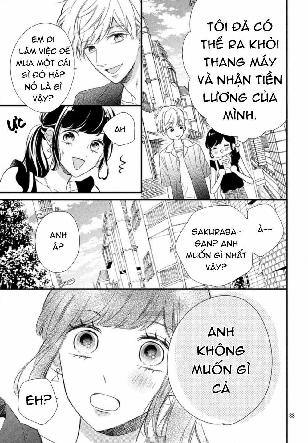 Sakuraba-San Wa Tomaranai! Chương 7 Trang 34