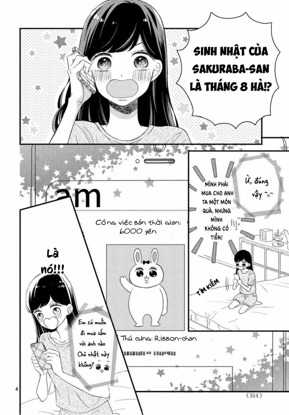 Sakuraba-San Wa Tomaranai! Chương 7 Trang 5