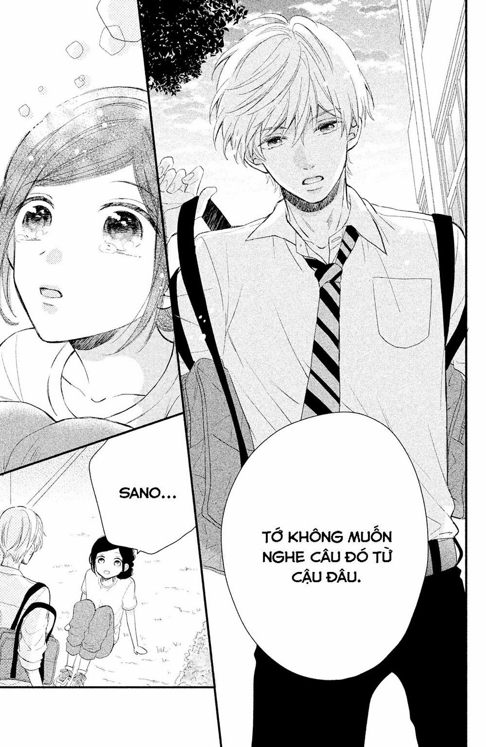 Sano-Kun Wa Ijiwaru Chương 2 Trang 32