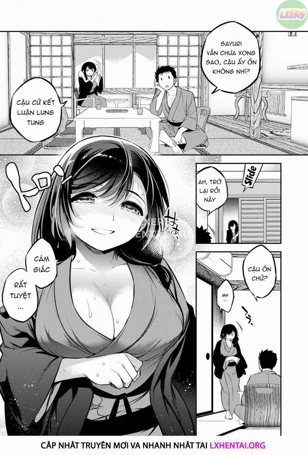 Sayuri - Kareshi to Hatsu H Mokuzen ni Chikan ni NTR-reta Shoujo Chương 6 0 While She is NTRing Her Boyfriend He is Busy Fucking Her Best Friend Trang 17