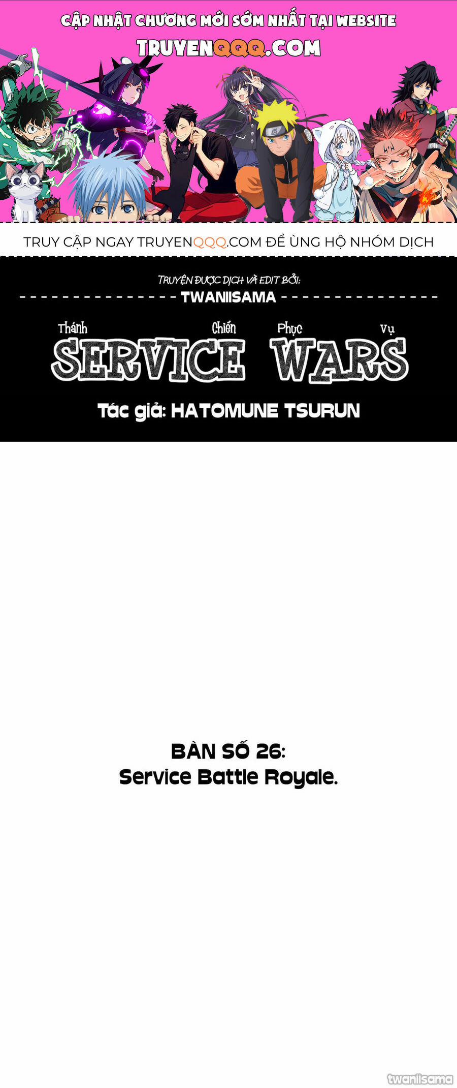 Service Wars - Thánh Chiến Phục Vụ Chương 26 Trang 1